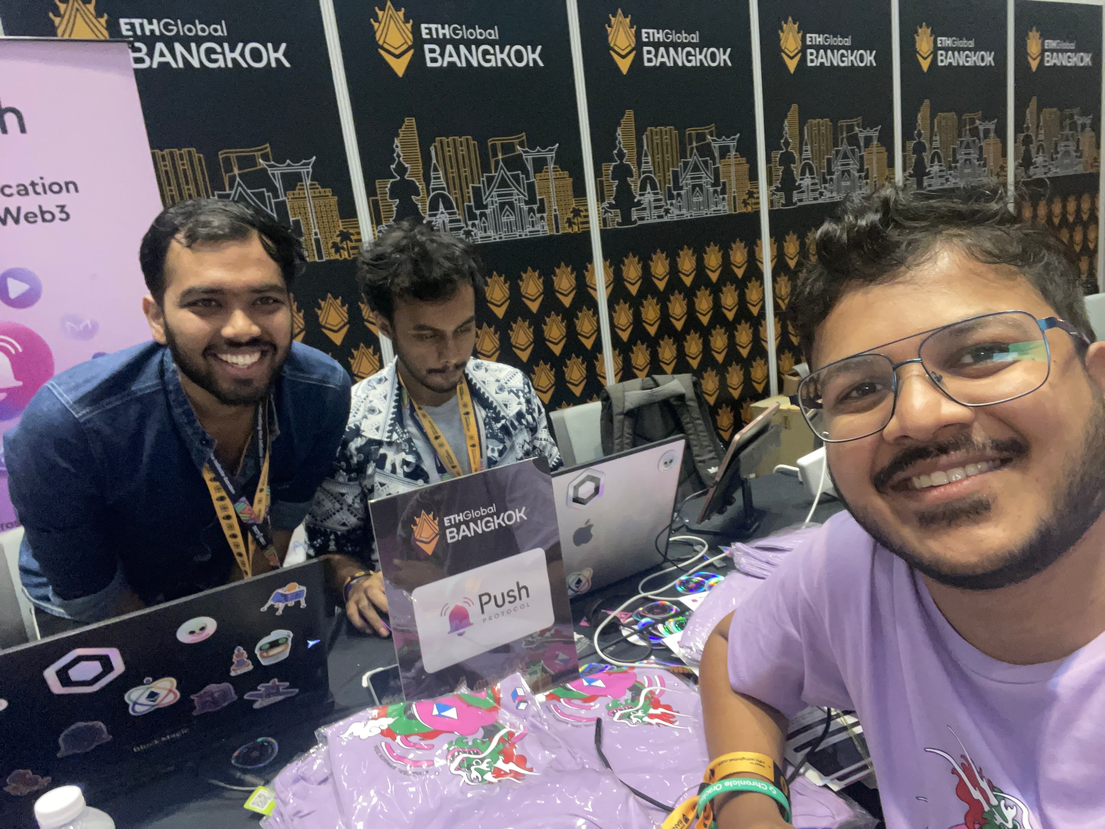 ETHGlobal Bangkok booth