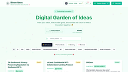 Blockchain project showcase - Web3 development and innovation