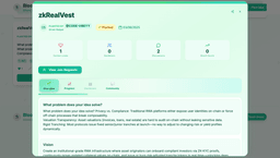 Blockchain project showcase - Web3 development and innovation