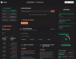 Blockchain project showcase - Web3 development and innovation