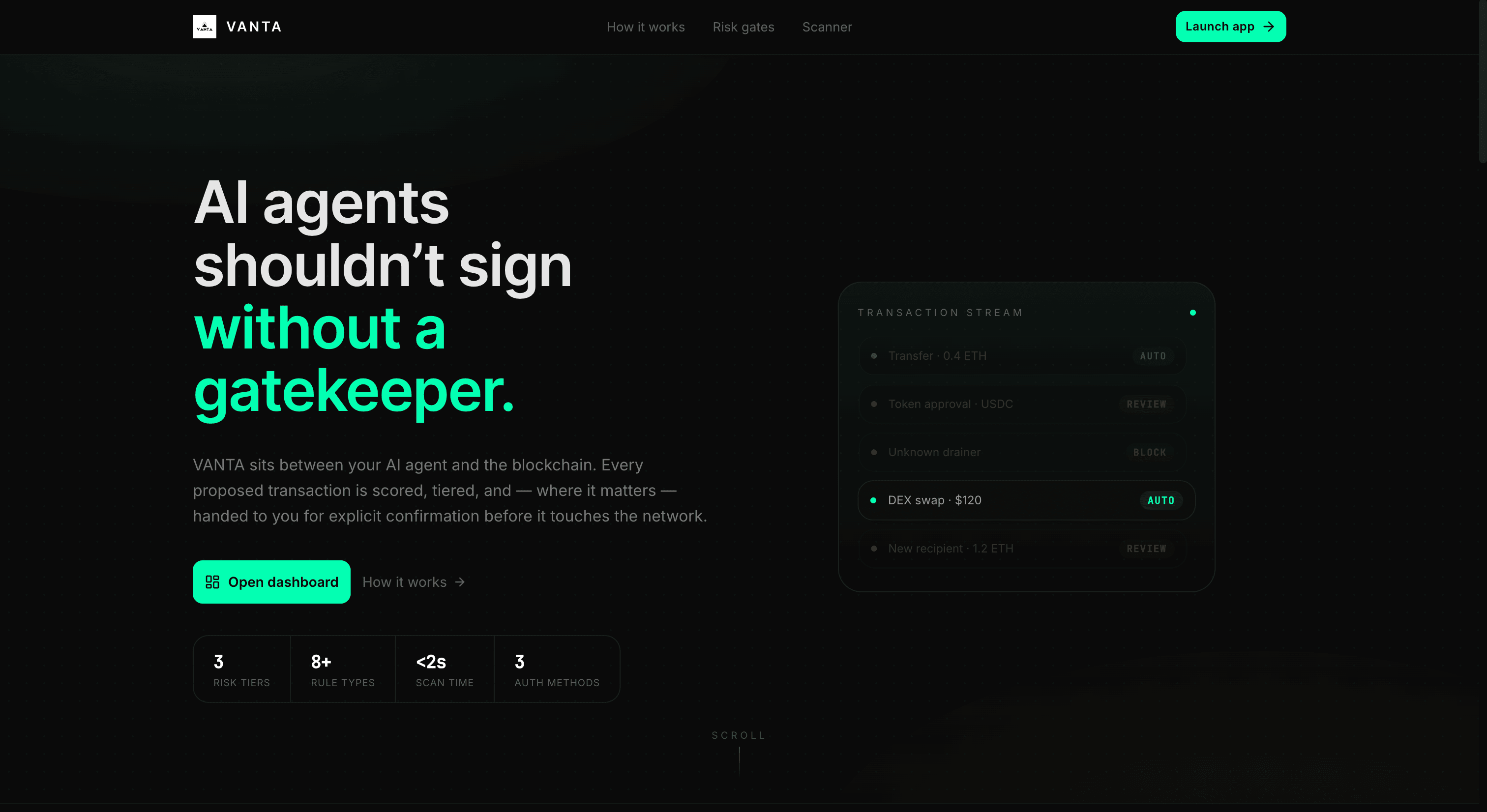 VANTA – screenshot 1