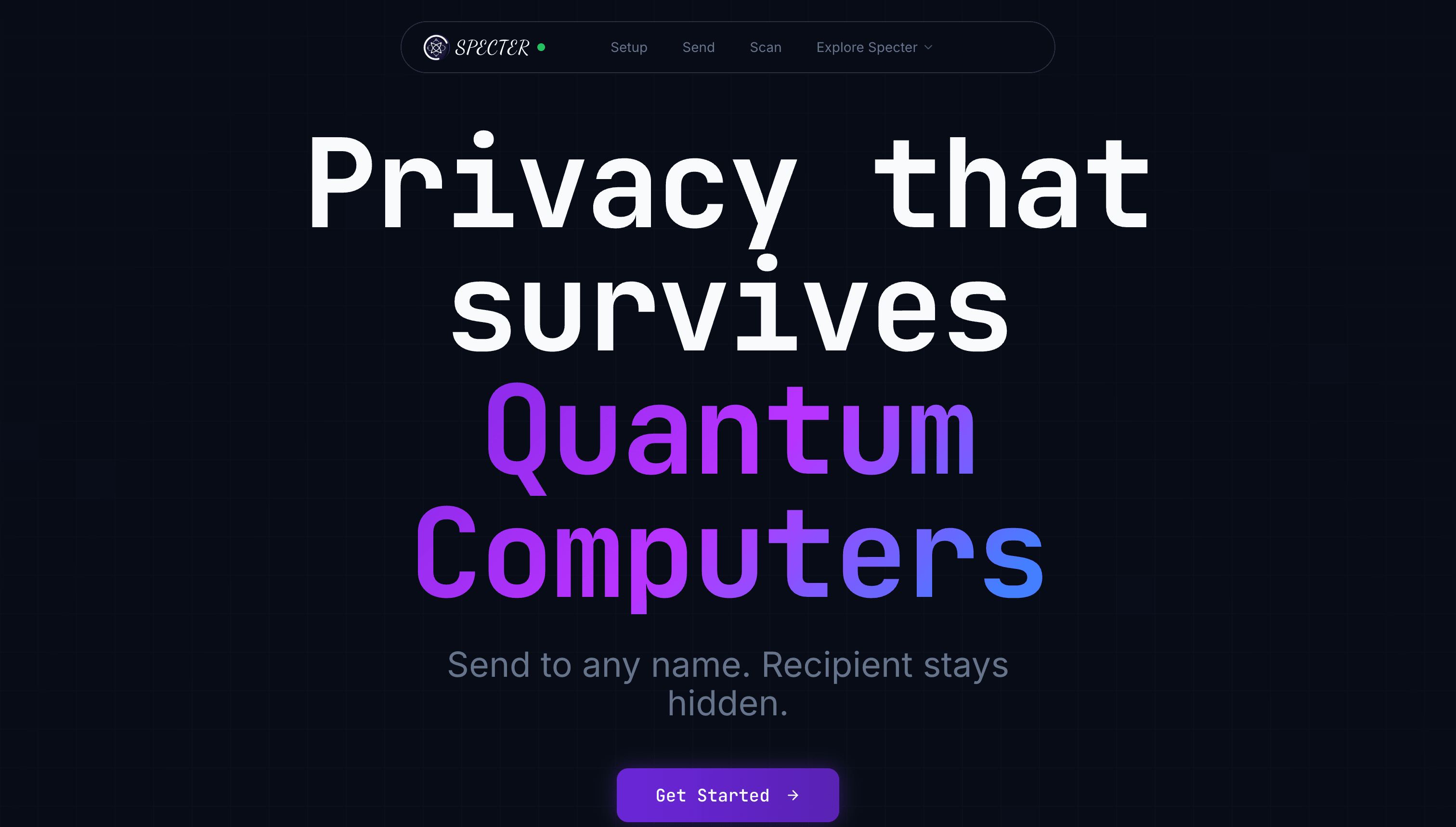 SPECTER – screenshot 1